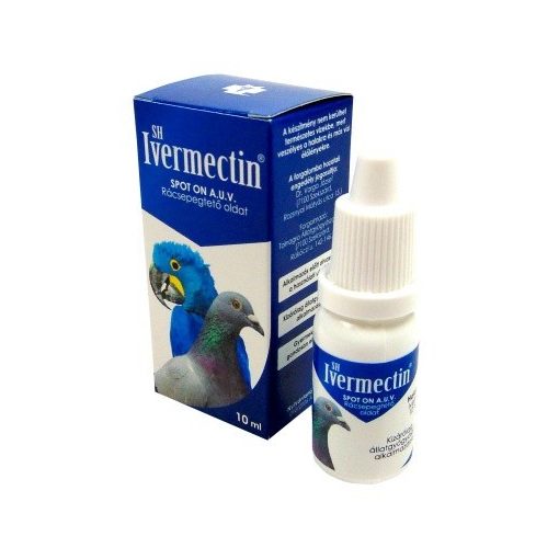 Sh-Ivermectin Spot On csepegtető oldat madaraknak 10ml