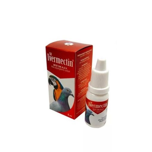 Sh-Ivermectin Spot On csepegtető oldat madaraknak 5ml