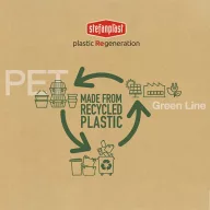   Stefanplast Green Line Sprint10 alomtálca - 98%-ban újrahasznosított műanyagból