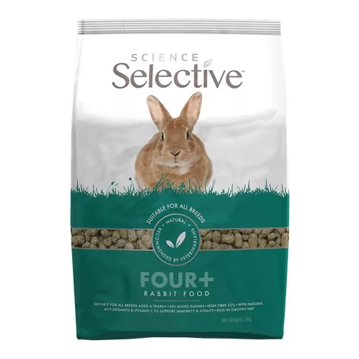 Supreme Science Selective Rabbit - 4+ Senior - Nyúltáp idős nyulak 1,5 kg