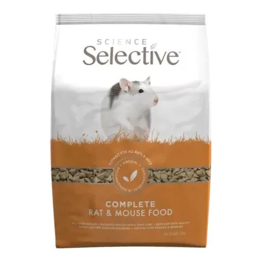 Supreme Science Selective Rat & Mouse -  Patkány és egértáp 1,5 kg