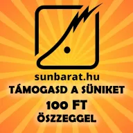 Támogasd a süniket 100 Ft