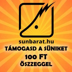 Támogasd a süniket 100 Ft