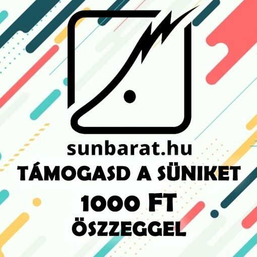 Támogasd a süniket 1000 Ft