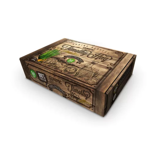 CUNIPIC Deluxe Box Timothy széna 2,25 kg - 1. kaszálású - SÉRÜLT CSOMAGOLÁSÚ