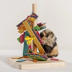 CUNIPIC Toy-tree - Kézműves Fa játék kisállatoknak