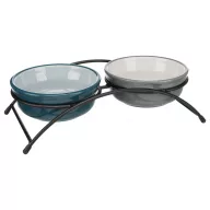   Trixie 24535 Ceramic Bowl Set - Kerámia tál szett türkiz/szürke