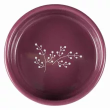 Trixie 25123 Berry kerámia tál - virágmintás 300ml fehér / lila