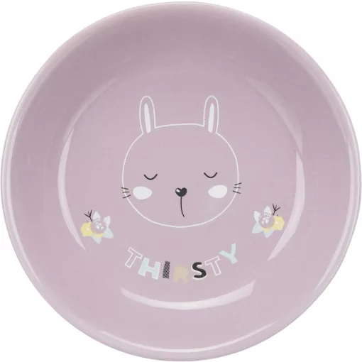 Trixie 25128 Junior Nyuszifejes Lapos kerámia tál 200 ml