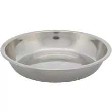 Trixie 25186 Műanyag és rozsdamentes fémtál LAPOS 200 ml