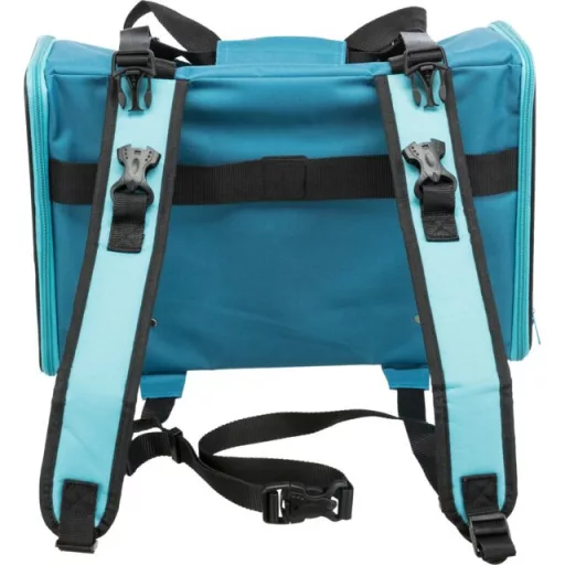 Trixie Connor Backpack - Szállítóhátizsák petrolkék 42×29x21 cm
