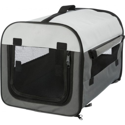 Trixie Soft Kennel Basic - szállító box (XS) - 32x32x47cm - SZÜRKE
