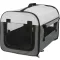 Trixie Soft Kennel Basic - szállító box (XS) - 32x32x47cm - SZÜRKE