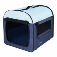   Trixie Soft Kennel Basic - szállító box (XS) - 32x32x47cm - KÉK