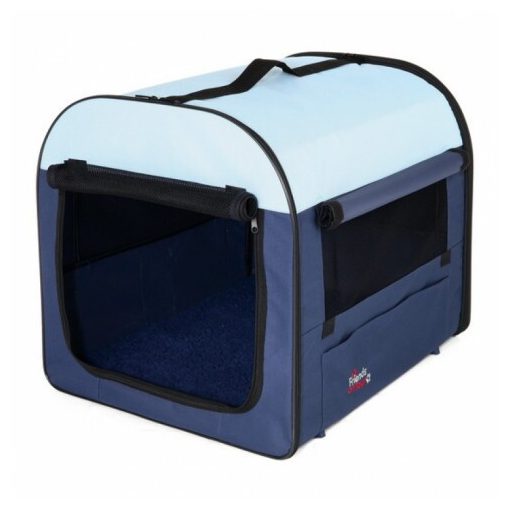 Trixie Soft Kennel Basic - szállító box (XS) - 32x32x47cm - KÉK