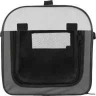   Trixie Soft Kennel Basic - szállító box (XS) - 32x32x47cm - SZÜRKE