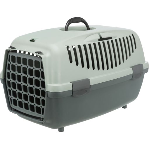 Trixie 39805 Be Eco Capri Transport Box - szállítóbox antracitszürke/szürkészöld 32 x 31 x 48 cm
