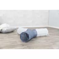   Trixie 4305 Játékalagút - Szürke/sötétszürke 3 × ø 22 × 50 cm