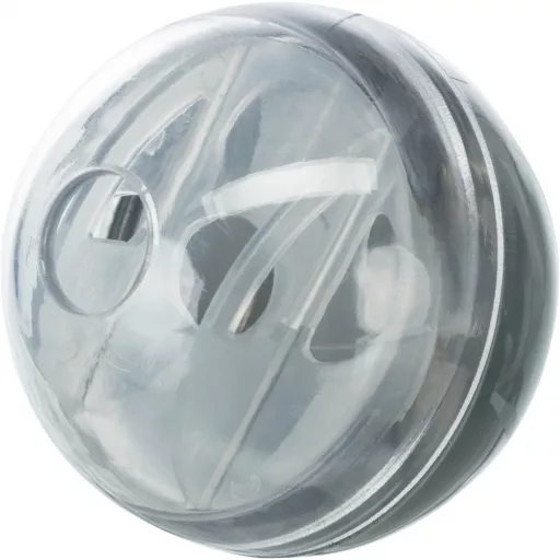Trixie Snack Ball - játék labda kisállatoknak Ø5cm - SZÜRKE