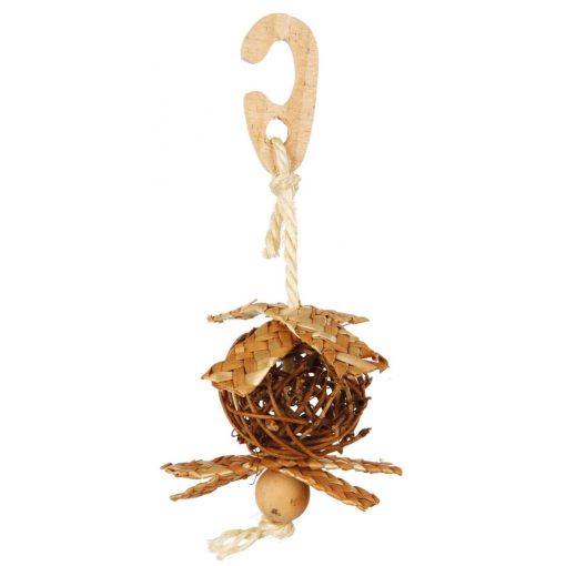 Trixie Natural Living Vesszőlabda sziszál kötéllel Ø 5.5cm