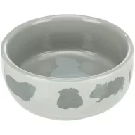   Trixie 60732 Tengerimalac mintás kerámiatál 250ml 11cm - SZÜRKE