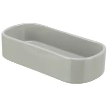 Trixie Ceramic Bowl - Hosszúkás kerámia tál 600 ml - SZÜRKE