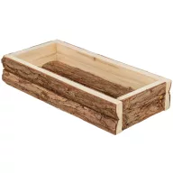   Trixie Feed tray - Etető tálca fából 450 ml/27 × 5 × 13 cm