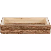 Trixie Feed tray - Etető tálca fából 450 ml/27 × 5 × 13 cm