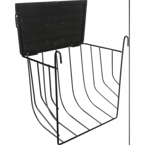 Trixie 60892 függő fém szénatartó fedővel  akasztható (25×18×12 cm)