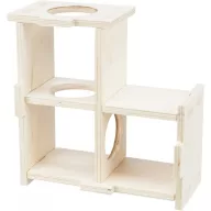   Trixie 61233 Multi - 3 kamrás - fából készült odú kisállatoknak (30x12x30cm)