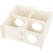 Trixie 61234 Multi - 4 kamrás faház kisállatoknak - 25x10x25 cm