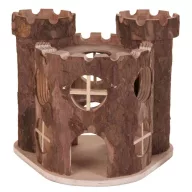   Trixie Matti Castle Ház - Fából készült odú egerek és hörcsögök részére 19 × 14 × 15 cm