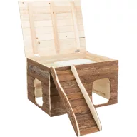   Trixie Functional House Gunnar - odú kéregfából nyulak részére (47 × 30 × 37/68 cm)