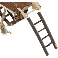 Trixie 6222 Janne Playground - Fából készült játszótér egerek és hörcsögök részére (26x22cm)