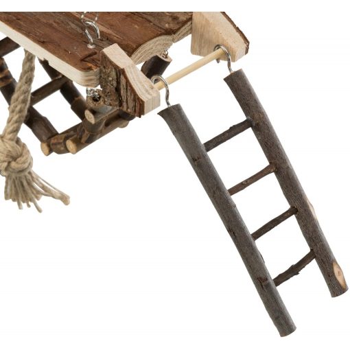 Trixie 6222 Janne Playground - Fából készült játszótér egerek és hörcsögök részére (26x22cm)