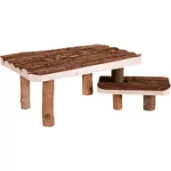   Trixie 62262 Natural Living Shelter and Platform with Steps - Mászóka  37 × 17 × 28 cm