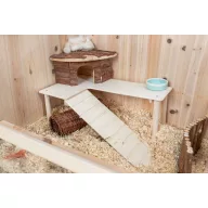   Trixie Natural Living Platform - Fa elem rámpával 47 x 25 x 30 cm
