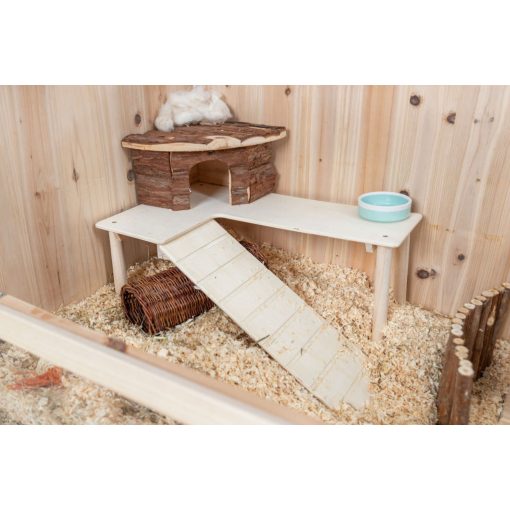Trixie Natural Living Platform - Fa elem rámpával 47 x 25 x 30 cm