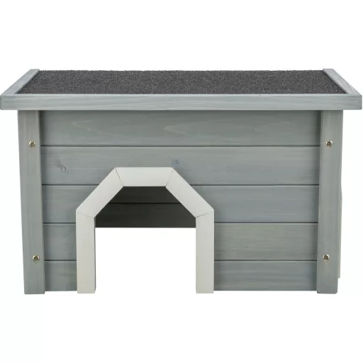 Trixie Small Animal Home - Kültéri nyúlház - szürke (50x30x37cm)