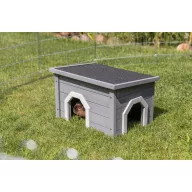   Trixie Small Animal Home - Kültéri nyúlház - szürke (50x30x37cm)