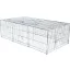 Trixie 62452 Kültéri kifutó fedéllel - fém 216 x 65 x 116 cm