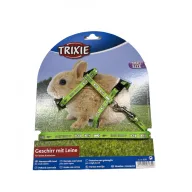   Trixie 6265 Baby bunny hám és póráz (nyuszi mintás) kölyök nyusziknak - ZÖLD