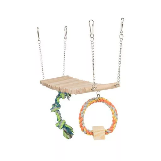 Trixie 62720 Suspension Bridge - Függőhíd egerek és hörcsögök részére (30x17x9cm)