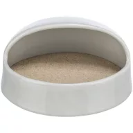   Trixie Sand bath with platform - Homok fürdető 20 × 10 × 16 cm - SZÜRKE
