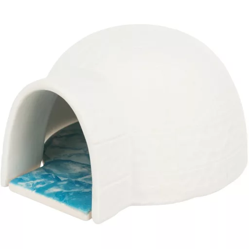 Trixie 63014 Igloo with Cooling plate/hűsítőház kisállatoknak 13 × 9 × 15 cm