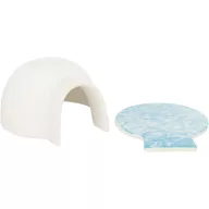   Trixie 63014 Igloo with Cooling plate/hűsítőház kisállatoknak 13 × 9 × 15 cm