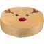 Trixie Xmas Elk kerek ágy - szarvasos  60cm, világos barna