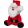 Trixie Xmas Santa Claus - Karácsonyi plüss játék 20 cm