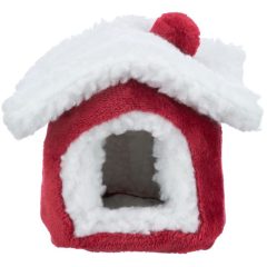   Trixie Xmas Cuddly Cave - Plüss bújó egerek és hörcsögök részére