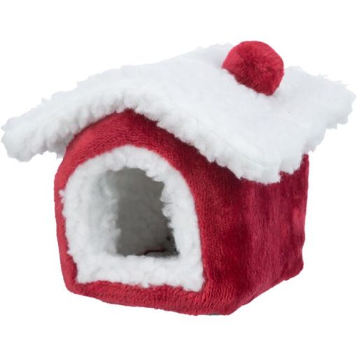 Trixie Xmas Cuddly Cave - Plüss bújó egerek és hörcsögök részére